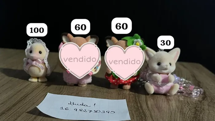 Sylvanian Families variados (leia a descrição)