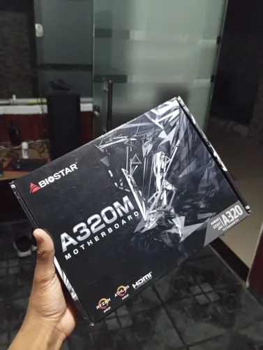 Placa Mãe Biostar A320MH 2.0, Chipset A320, AMD AM4, mATX, DDR4