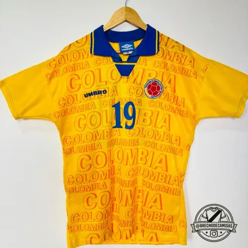 Camisa da seleção da Colômbia 1995