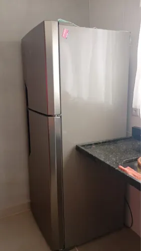 Geladeira de inox duplex