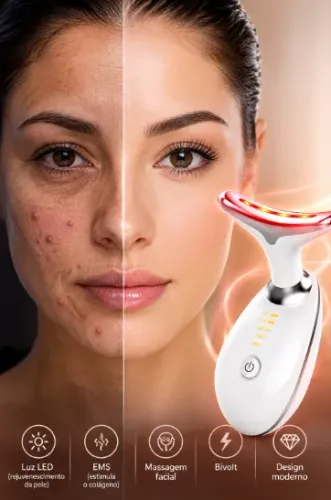 MASSAGEADOR FACIAL LED
