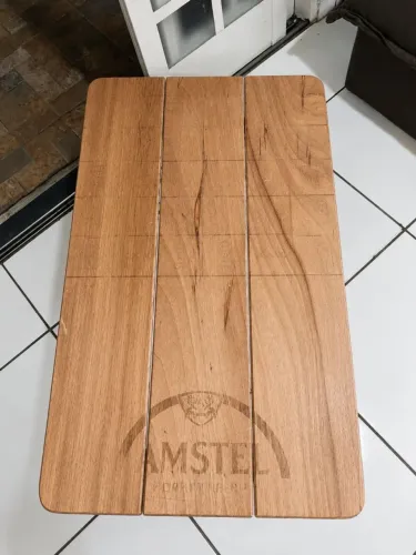 Mesa de Centro Amstel Exclusiva em Madeira Maciça - Peça Única