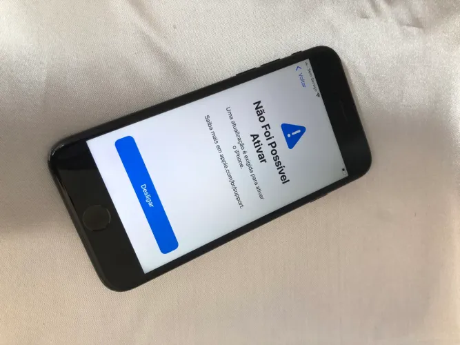iPhone 7 Matte  Black 256 GB Defeito