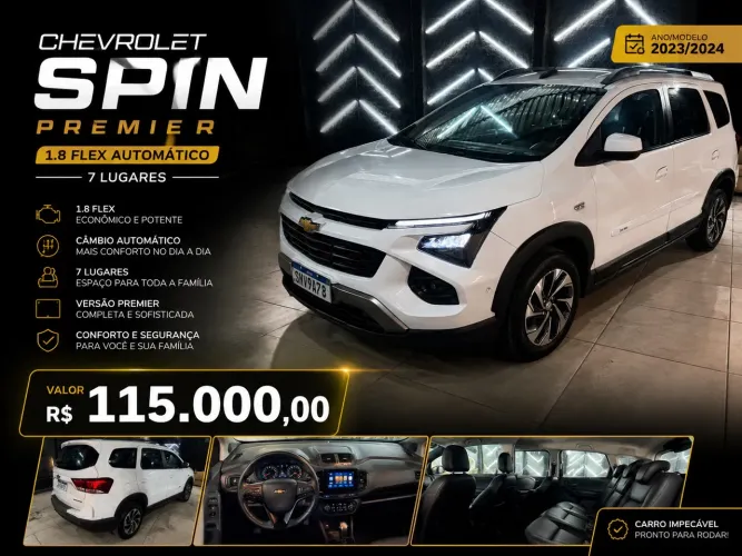 Chevrolet Spin Premier 1.8 8V Econo.flex 5P Aut. 2025