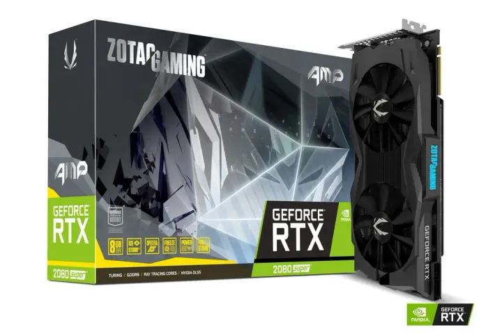 RTX 2080 SUPER AMP 8GB - Placa de Vídeo Nvidia Zotac 