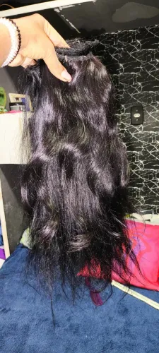 Cabelo humano 5 telas