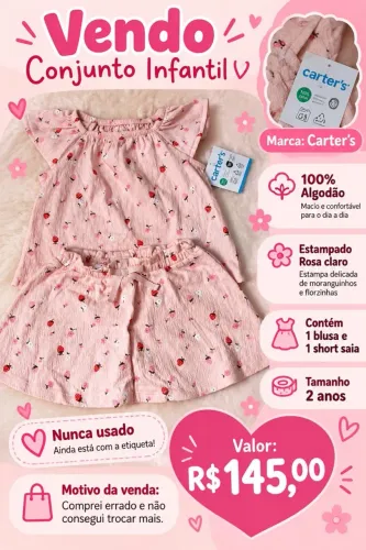 Conjunto Infantil- Menina