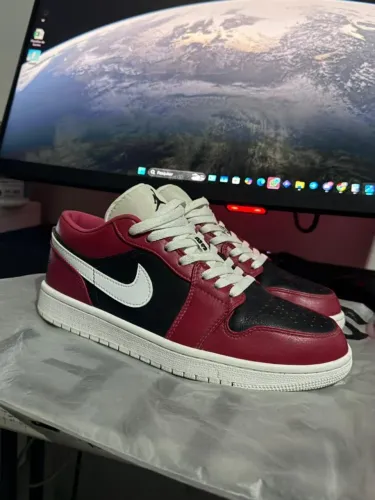 Tenis Air Jordan 1 Low Chicago N42