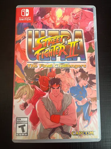 Jogo Nintendo Switch original Ultra Street Fighter II The Final Challengers