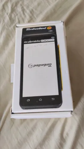 Moderninha Smart PagSeguro com Impressora e Bobinas