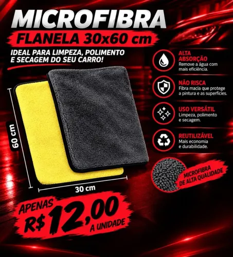 Flanela Microfibra