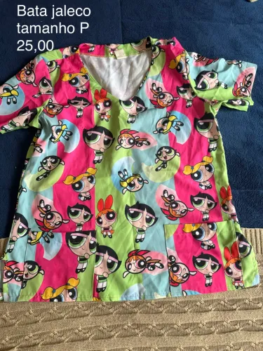 desapego de batinha jaleco usado para enfermagem ou educação !! tamanho