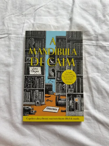 Livro Enigma - A Mandíbula de Caim - Novo