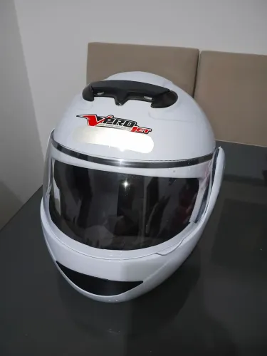 Vendo Capacete V-Pro Jet Solid Escamoteável Pro Tork