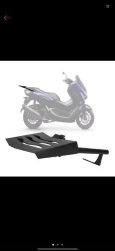 Base suporte de Baú para nmax 2024 Nova