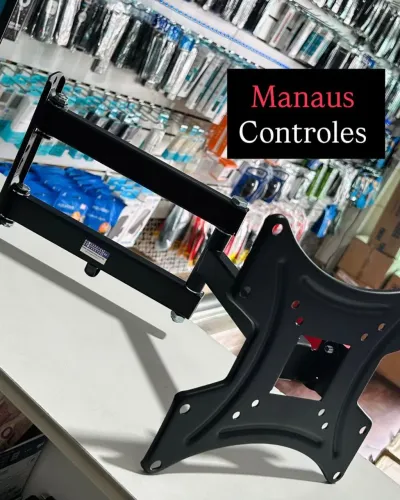 Suporte articulado para Tv 13 - 55 Braço de 43cm da parede retrátil