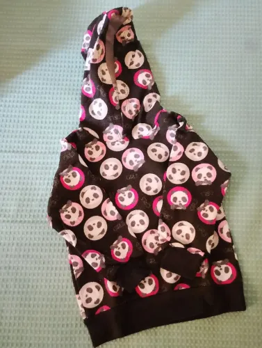 Conjunto de Moletom Infantil Menina Tamanho 2 Urso Panda