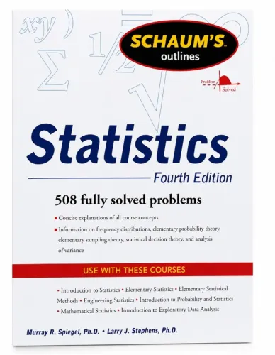 Livro Statistics - Série Schaum - Murray R. Spiegel e Larry J. Stephens