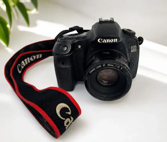 Câmera Canon 60D + 3 Lentes - Kit Completo