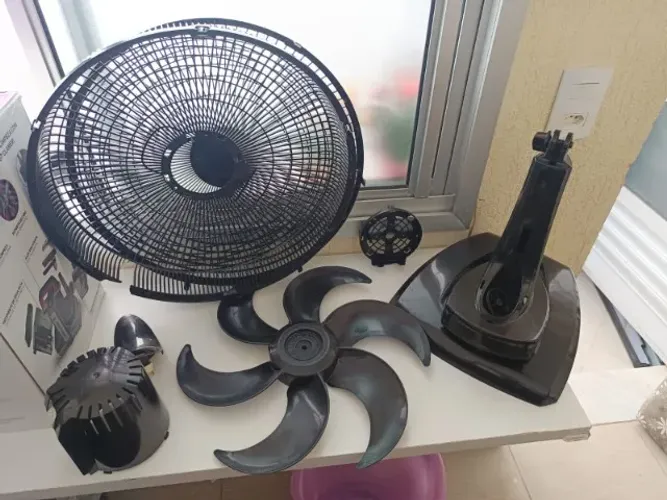 Peças de ventilador Mondial Maxi Power Black 40 - 6 pás