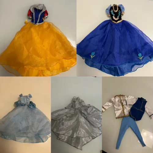 Kit de roupas luxo para Barbie e Ken