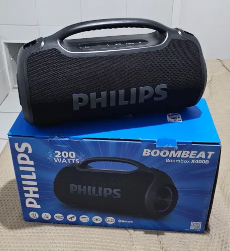 Boombeat Philips 200W RMS nova com NF e Garantia.