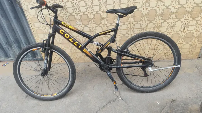 Bike aro 26 cooli dupla suspensão 