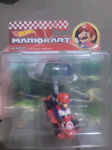 Mario hotwheels edição mario kart
