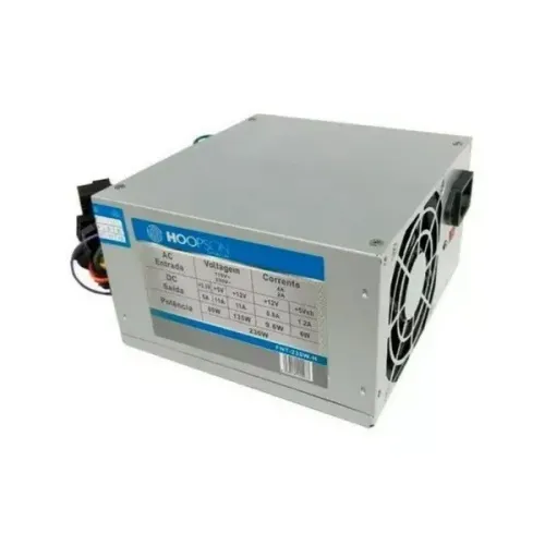 Fonte Pc Atx Hoopson FNT-230W-H 115/230v 230w Real 24p