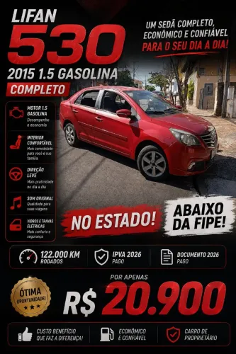 Lifan 530 Talent 1.5 16V 103cv 4P 2015