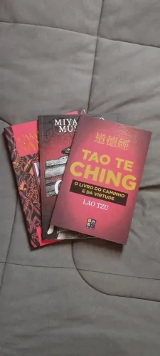 KIT 3 Livros: Tao te Ching, O caminho do Samurai e Cinco anéis