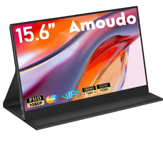 Monitor Portatil Amoudo 15.6 Polegada 1920x1080p