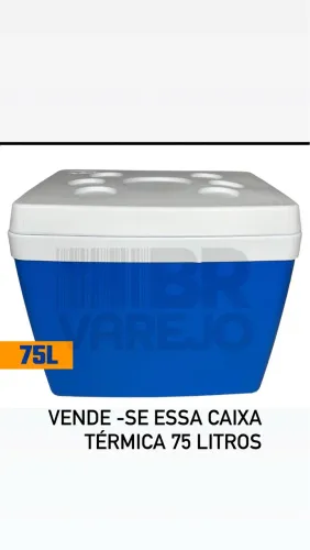 VENDE SE CAIXA TÉRMICA 75 litros