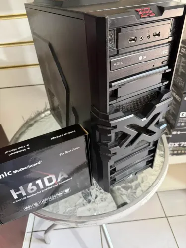 Kit Gamer de Entrada c/ Gabinete Gamer Seminovo