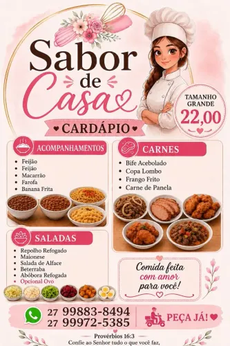 comida da casa