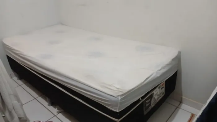 Cama solteiro box