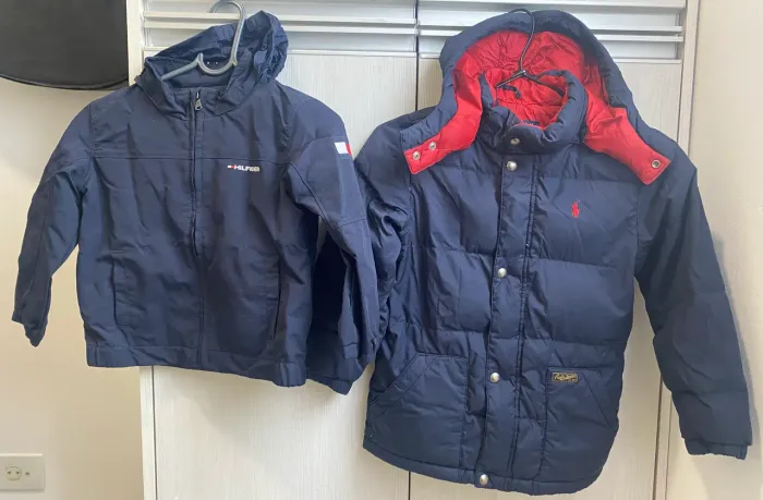 Jaquetas infantis polo Ralph Lauren ex Tommy Hilfiger