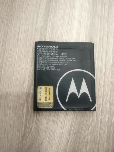 BATERIA MOTO E5 PLAY XT1920-19 FUNCIONANDO PERFEITAMENTE 