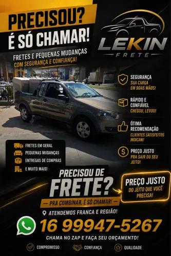 Entregas Franca e região
