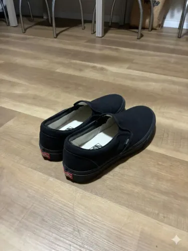 Tênis Vans Slip-on black black tamanho 39 (Skateboarding, Surf, Street)
