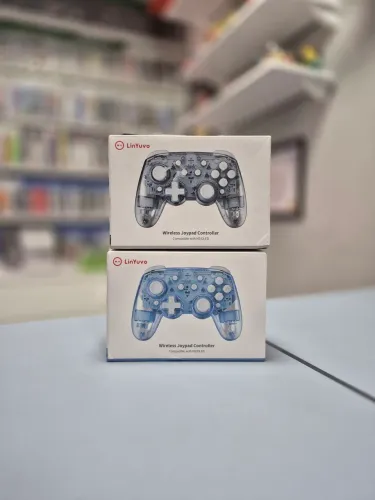 Controle S/ Fio Linyuvo Hall Effect Nintendo Switch