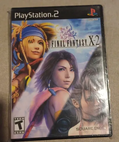 Jogo Final Fantasy X-2 PS2 Original Midia Fisica Square Enix
