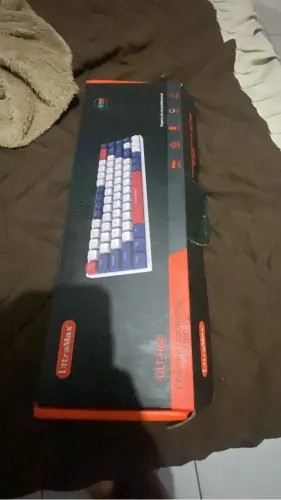 Teclado mecânico swit vermelho