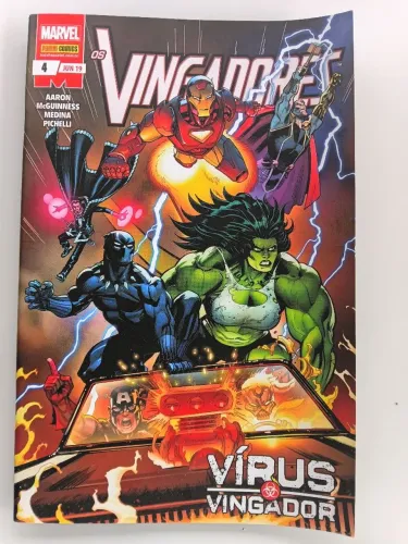 Quadrinho Os Vingadores nº 4 (Panini)