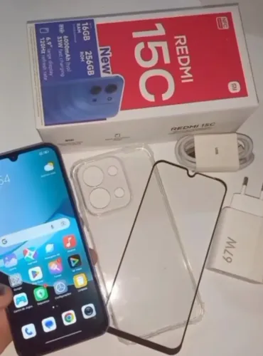 Xiaomi Redmi 15C 256GB / 16GB RAM (8+8GB) - Novo com Nota Fiscal