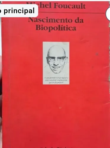 Livro Nascimento da Biopolítica - Michel Foucault