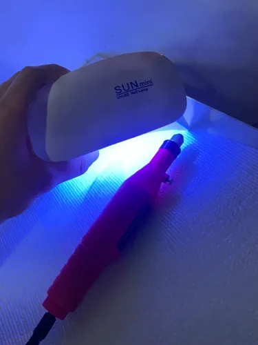 cabine UV led SUN + lixa elétrica sem brocas