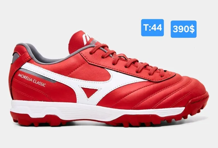 Chuteira society da Mizuno Morelia Classic original