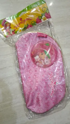 Estojo escolar Moranguinho antigo vintage raro anos 2000