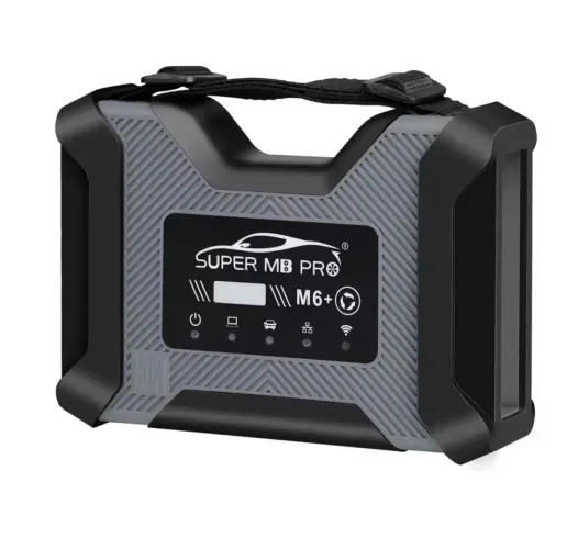 Scanner Super MB Pro M6+ Diagnóstico Mercedes-Benz 12V/24V Wi-Fi DOIP Full